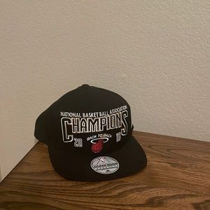 NBA Adidas Miami Heat 2013 Champions hat cap